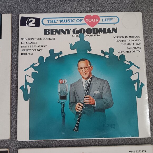 Benny Goodman - 4 Album Bundle - Gene Krupa, Harry James, Lionel Hampton - Picture 3 of 5